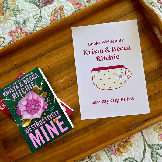 Krista & Becca Ritchie Books are My Cup of Tea | Phoebe & Rocky's version